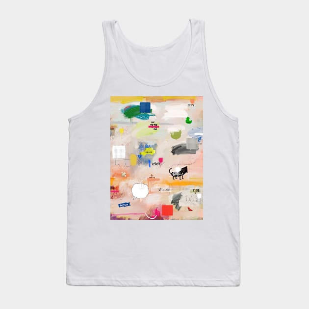 messages 08 Tank Top by sakont